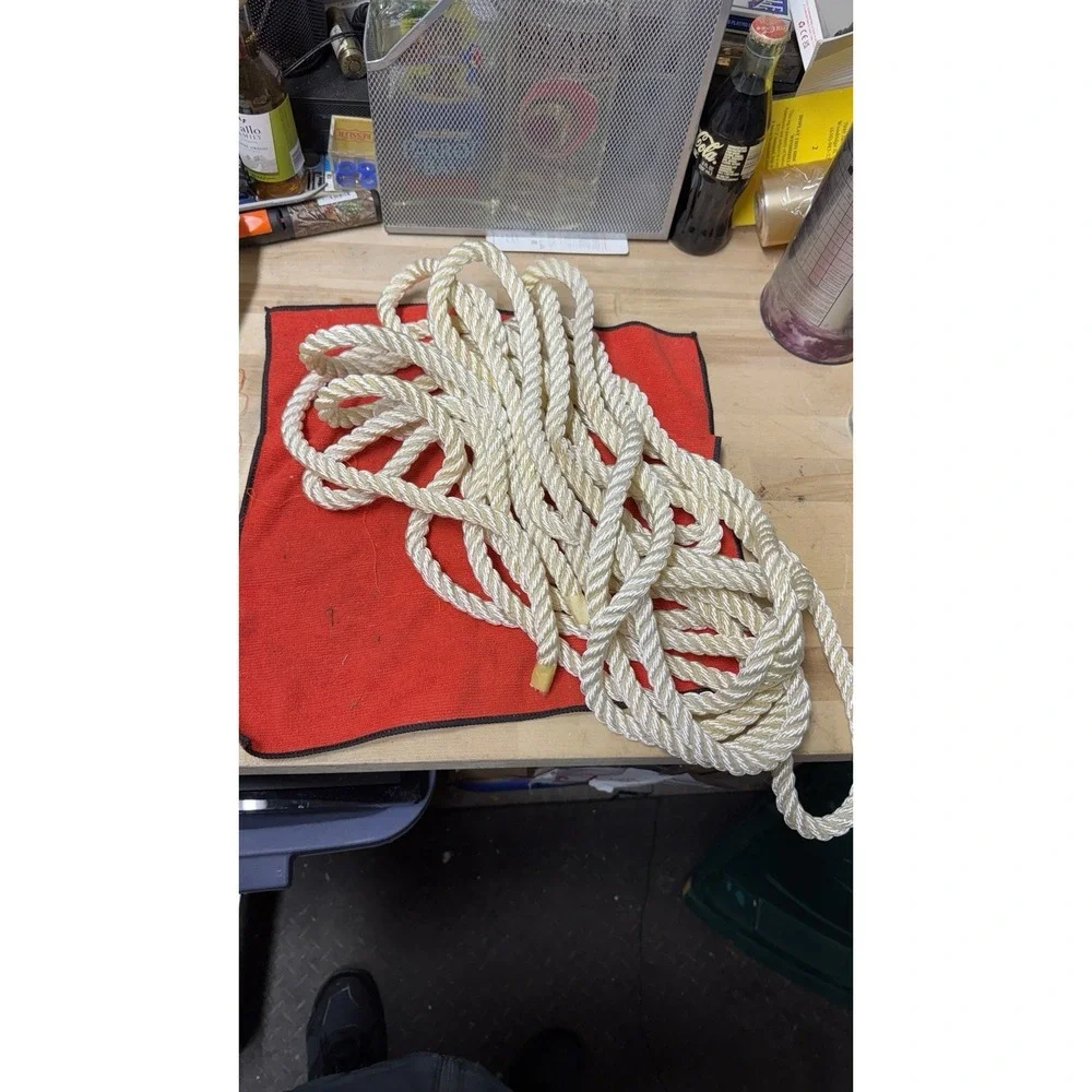 Decorative‎ Nautical Rope Ivory Marine Style